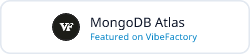 MongoDB Atlas - Featured on VibeFactory